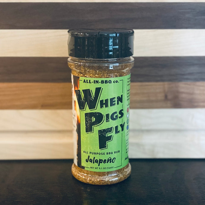 WPF Jalapeño All Purpose BBQ Rub 5.1oz